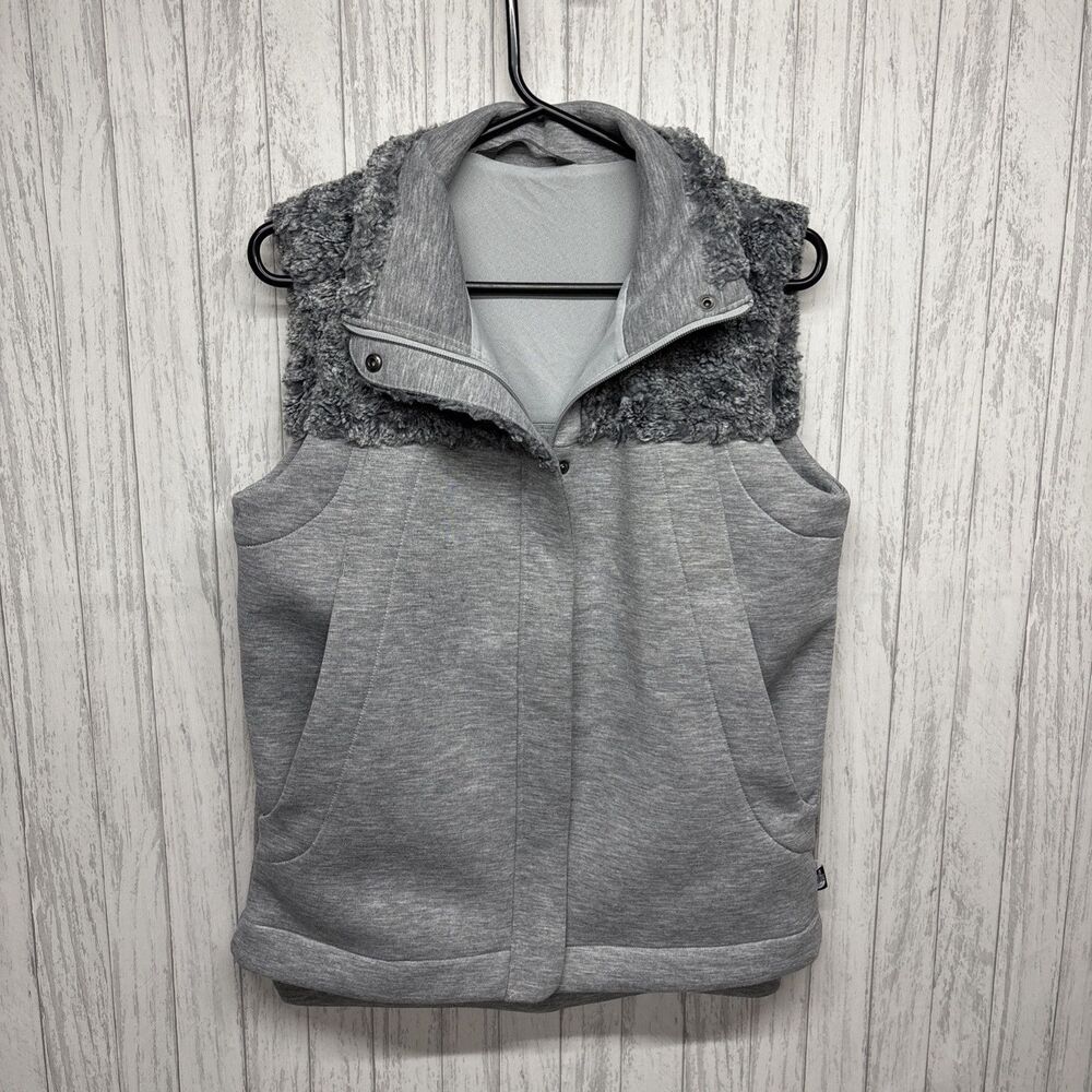 Womens Size S The North Face Hibernation Vest Gray EUC